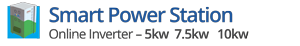 Smart Power Station and Online Inverter for 5kw 7.5kw 10kw applications